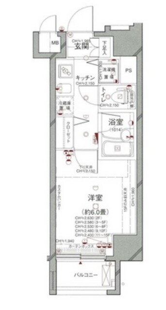 東京都港区六本木２ 六本木一丁目駅 1K マンション 賃貸物件詳細