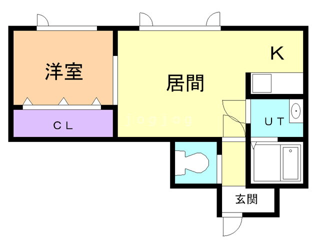北海道旭川市東光五条２ 1LDK アパート 賃貸物件詳細