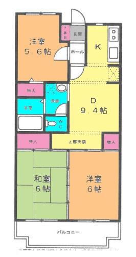東京都東村山市青葉町３ 新秋津駅 3DK マンション 賃貸物件詳細