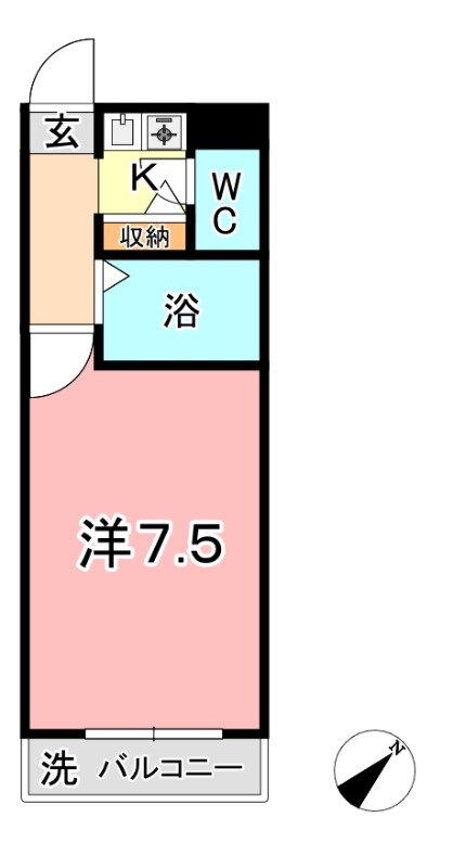 岡山県倉敷市大島 倉敷駅 1K マンション 賃貸物件詳細