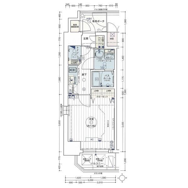 愛知県名古屋市中区新栄２ 鶴舞駅 1K マンション 賃貸物件詳細