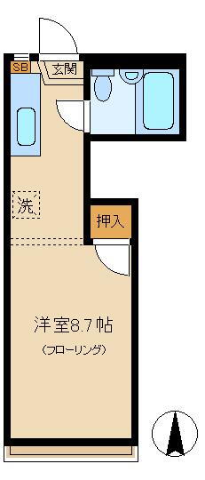 東京都世田谷区代田６ 下北沢駅 ワンルーム アパート 賃貸物件詳細
