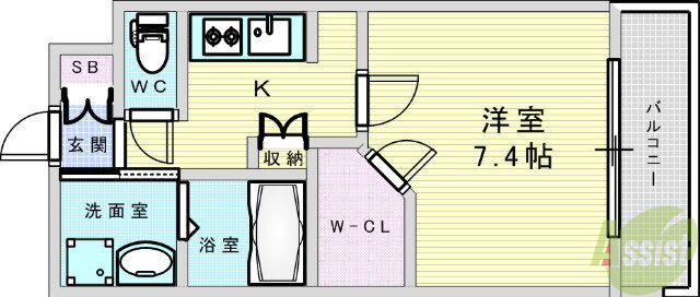 大阪府大阪市淀川区木川東２ 西中島南方駅 1K マンション 賃貸物件詳細