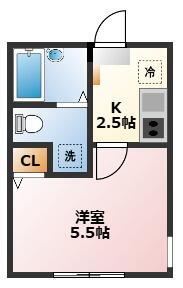 神奈川県横浜市神奈川区神大寺４ 片倉町駅 1K アパート 賃貸物件詳細