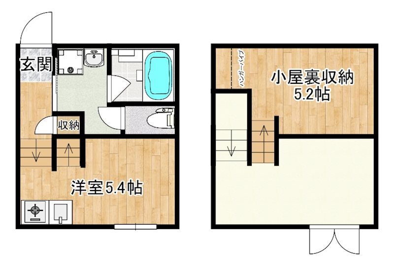 福岡県久留米市西町 花畑駅 ワンルーム アパート 賃貸物件詳細