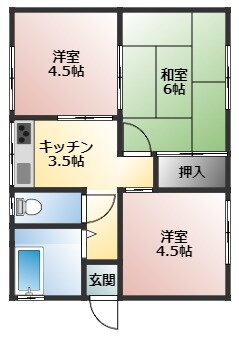 山梨県甲斐市西八幡 竜王駅 3K 一戸建て 賃貸物件詳細