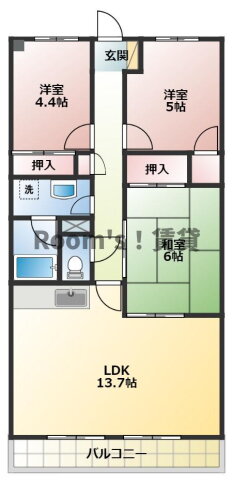 静岡県袋井市堀越２ 袋井駅 3LDK マンション 賃貸物件詳細