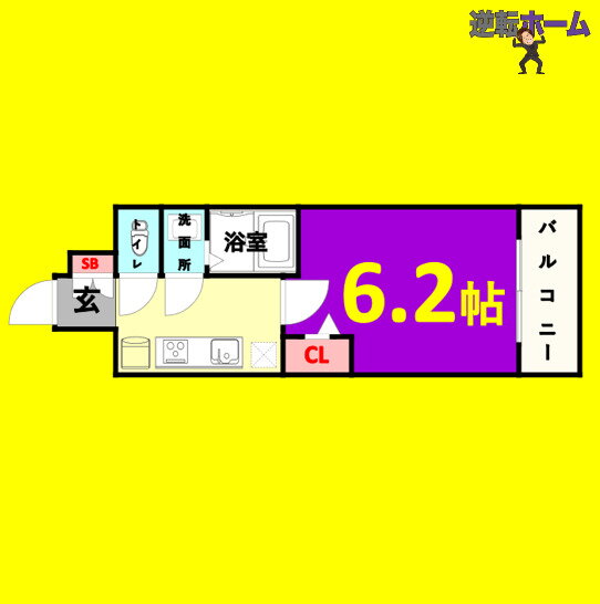 愛知県名古屋市中区新栄２ 新栄町駅 1K マンション 賃貸物件詳細