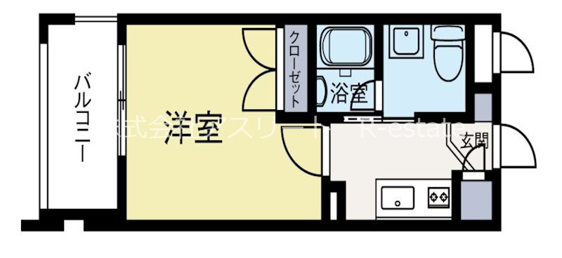 福岡県福岡市中央区高砂２ 薬院駅 1K マンション 賃貸物件詳細
