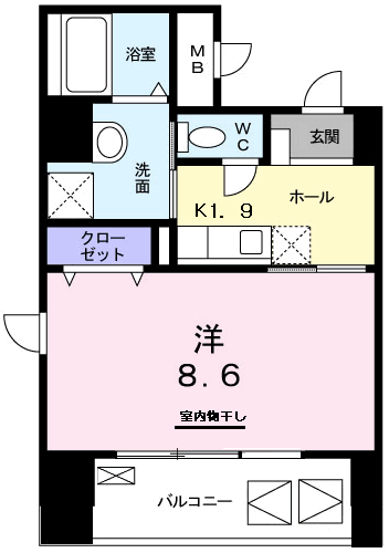 神奈川県横浜市神奈川区子安通１ 子安駅 1K マンション 賃貸物件詳細