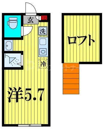 東京都江戸川区西小岩４ 京成小岩駅 ワンルーム アパート 賃貸物件詳細