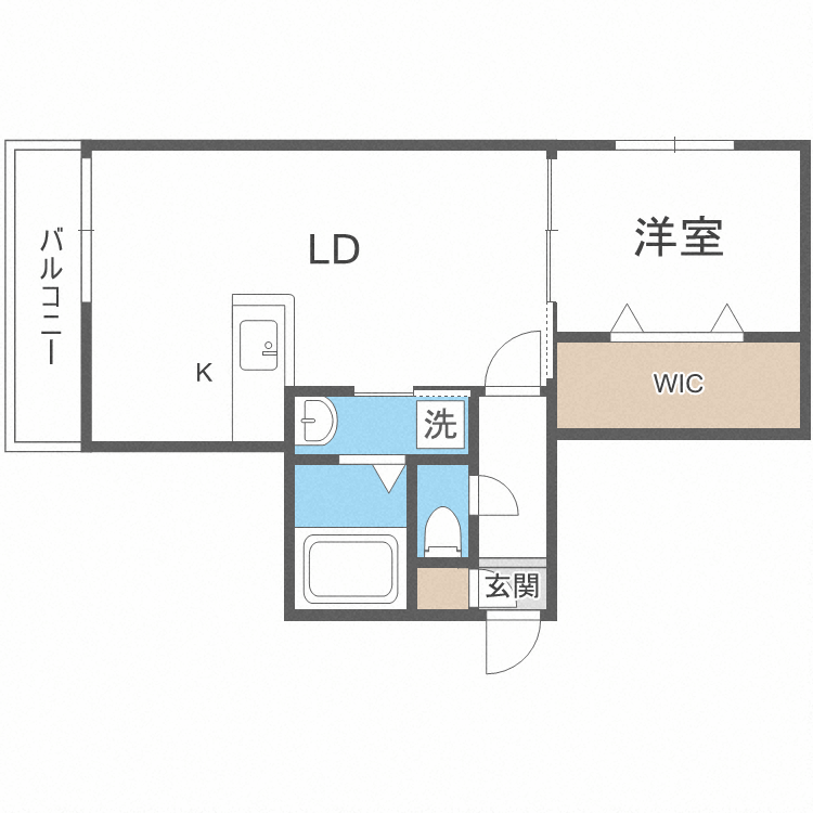 北海道札幌市西区発寒四条２ 発寒中央駅 1LDK マンション 賃貸物件詳細