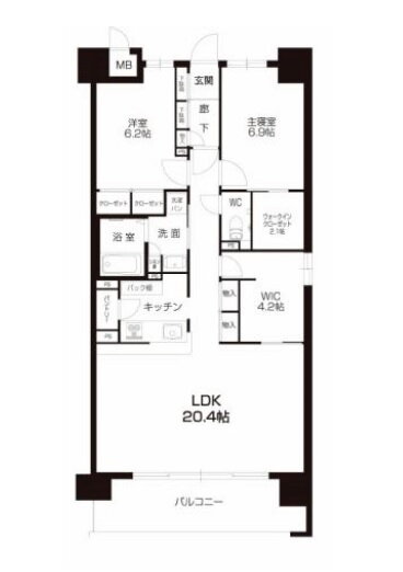 兵庫県姫路市神田町２ 山陽姫路駅 2LDK マンション 賃貸物件詳細