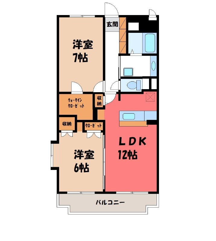 埼玉県深谷市上柴町西１ 深谷駅 2LDK マンション 賃貸物件詳細