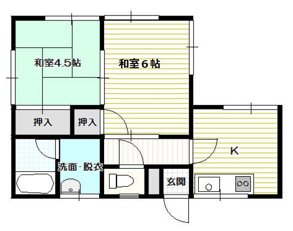 神奈川県鎌倉市大町１ 鎌倉駅 2K アパート 賃貸物件詳細