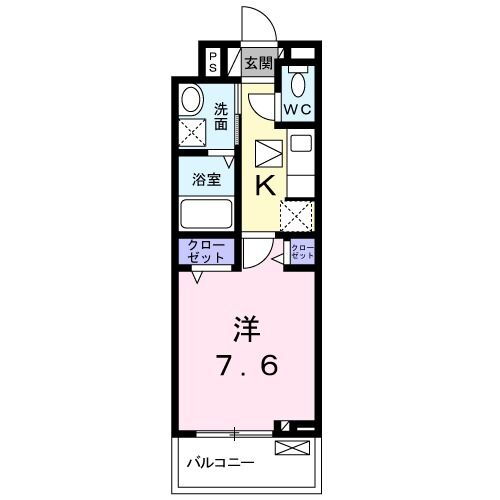 セレーノ東生駒Ｃ 1階 1K 賃貸物件詳細