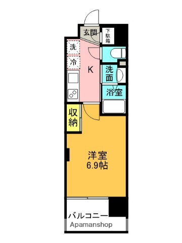 兵庫県尼崎市塚口本町７ 塚口駅 1K マンション 賃貸物件詳細