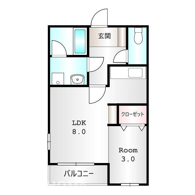 群馬県前橋市上小出町２ 群馬総社駅 1LDK マンション 賃貸物件詳細