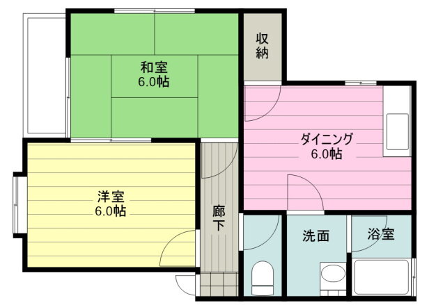 埼玉県富士見市東みずほ台３ みずほ台駅 2DK アパート 賃貸物件詳細