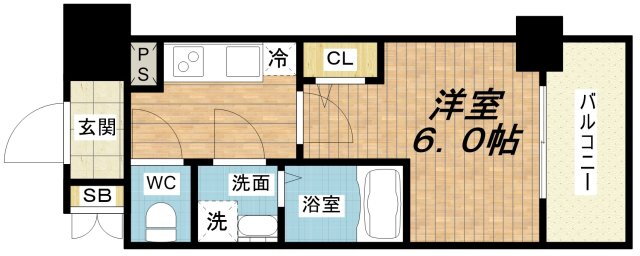 大阪府大阪市大正区三軒家東１ 大正駅 1K マンション 賃貸物件詳細