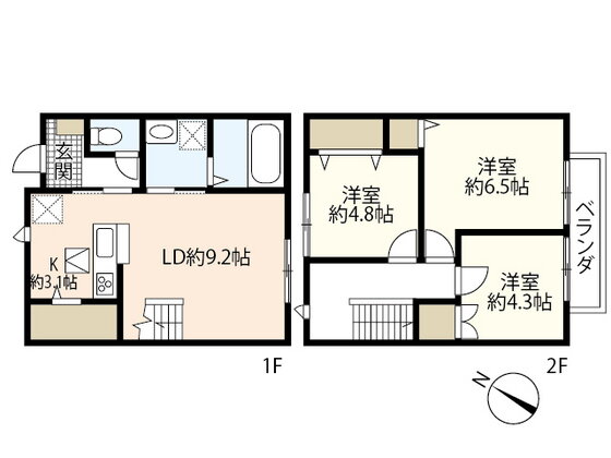 広島県広島市西区井口台１ 井口駅 3LDK アパート 賃貸物件詳細