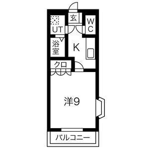 三重県四日市市内堀町 河原田駅 1K アパート 賃貸物件詳細