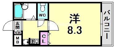 兵庫県神戸市中央区大日通５ 春日野道駅 1K マンション 賃貸物件詳細