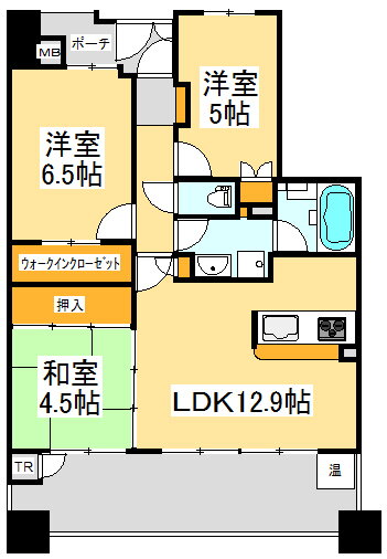 宮城県仙台市太白区西中田７ 南仙台駅 3LDK マンション 賃貸物件詳細