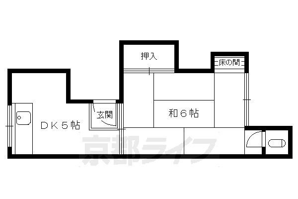 せせらぎ荘 2階 1DK 賃貸物件詳細