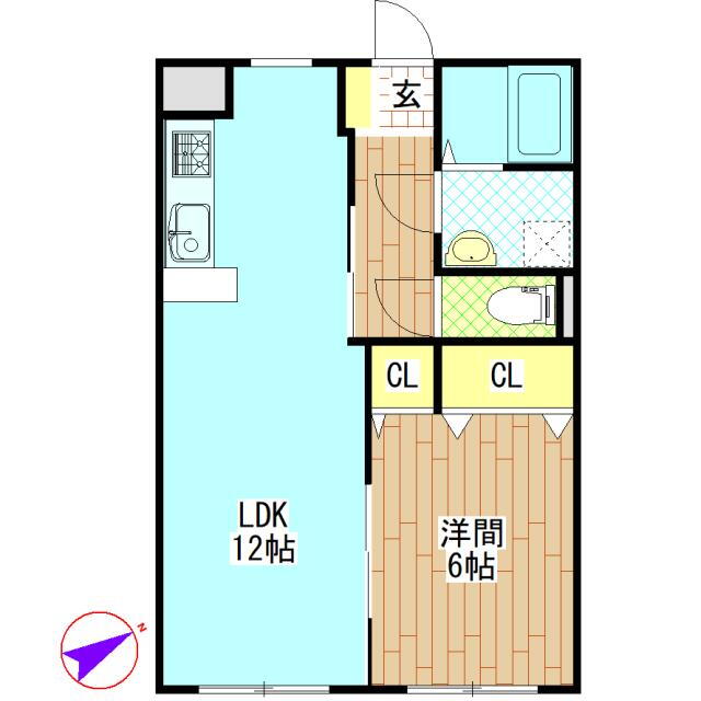 宮崎県都城市蓑原町 五十市駅 1LDK マンション 賃貸物件詳細