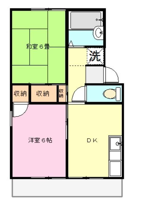 静岡県袋井市方丈３ 袋井駅 2DK アパート 賃貸物件詳細