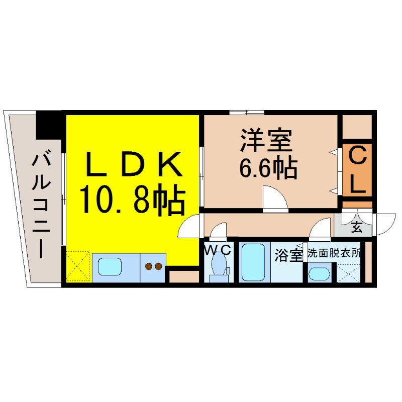 愛知県名古屋市中区千代田４ 鶴舞駅 1LDK マンション 賃貸物件詳細