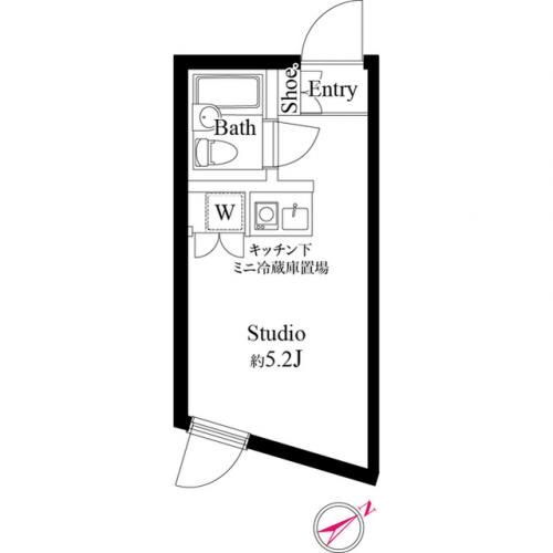 東京都大田区山王３ 大森駅 ワンルーム マンション 賃貸物件詳細