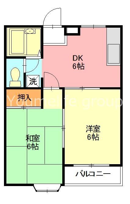ミツミハイム 3階 2DK 賃貸物件詳細
