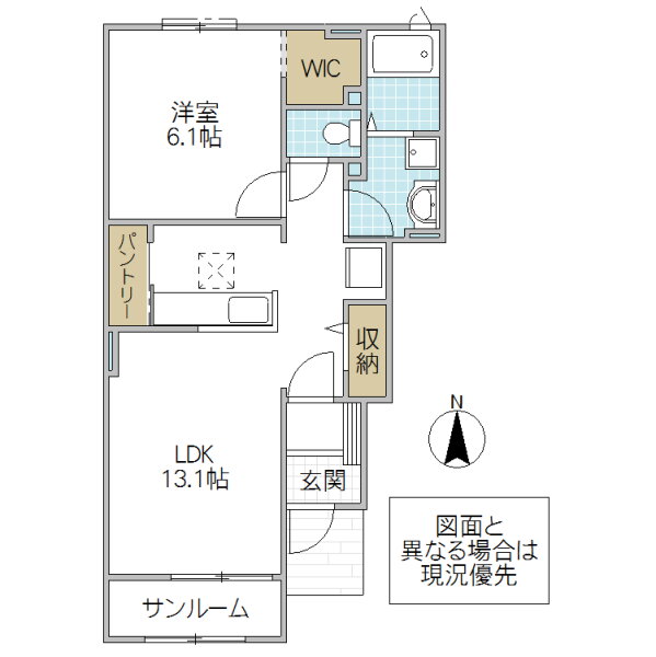 茨城県水戸市大塚町 赤塚駅 1LDK アパート 賃貸物件詳細