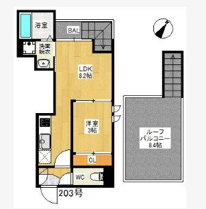 福岡県福岡市東区千早２ 名島駅 1LDK アパート 賃貸物件詳細