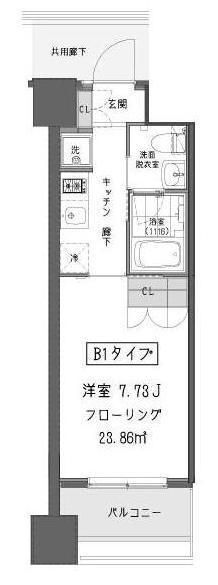 東京都大田区西蒲田１ 蒲田駅 1K マンション 賃貸物件詳細