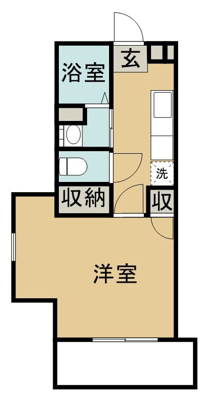 鹿児島県鹿児島市真砂町 郡元駅 1K マンション 賃貸物件詳細