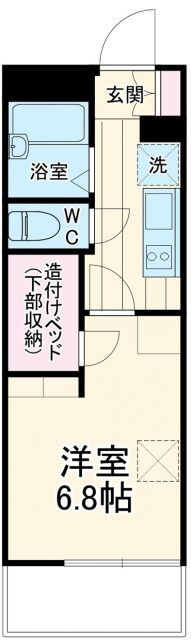 千葉県八千代市八千代台南１ 八千代台駅 1K マンション 賃貸物件詳細