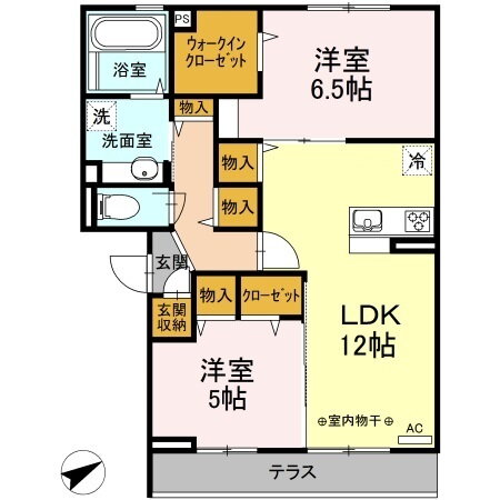 神奈川県相模原市中央区横山３ 上溝駅 2LDK アパート 賃貸物件詳細