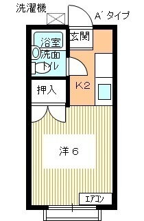 山口県下関市吉見竜王町 吉見駅 1K アパート 賃貸物件詳細