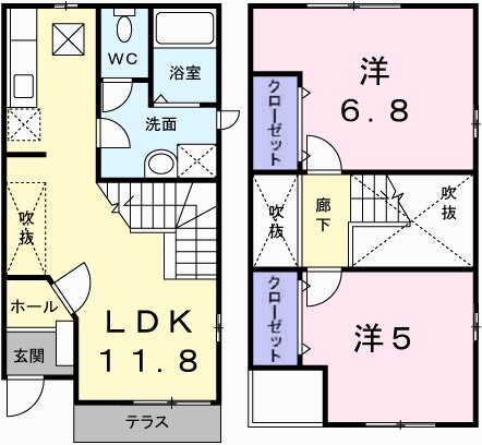 兵庫県姫路市網干区津市場 山陽網干駅 2LDK アパート 賃貸物件詳細