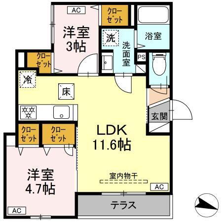 神奈川県横浜市神奈川区西寺尾３ 大口駅 2LDK アパート 賃貸物件詳細