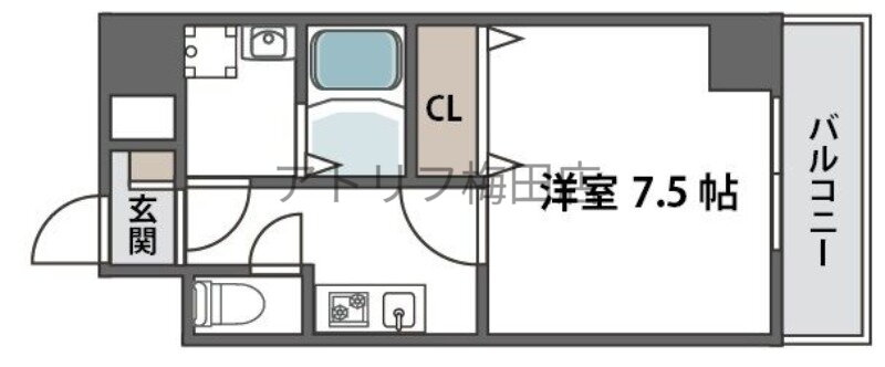 大阪府大阪市都島区片町１ 天満橋駅 1K マンション 賃貸物件詳細