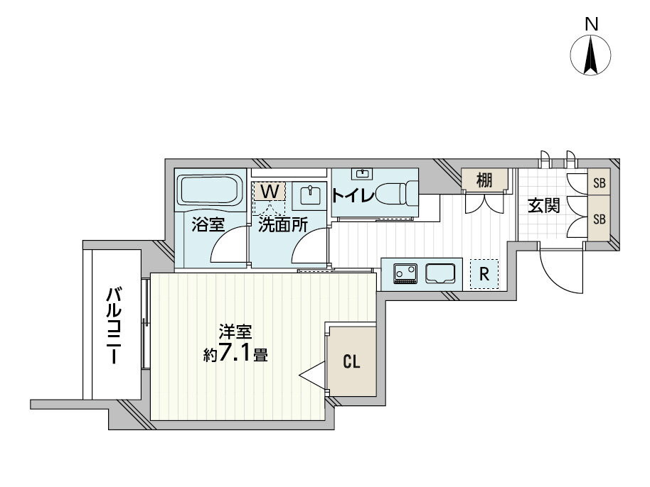 東京都中野区東中野１ 東中野駅 1K マンション 賃貸物件詳細