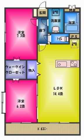 静岡県三島市三好町 三島駅 2LDK マンション 賃貸物件詳細