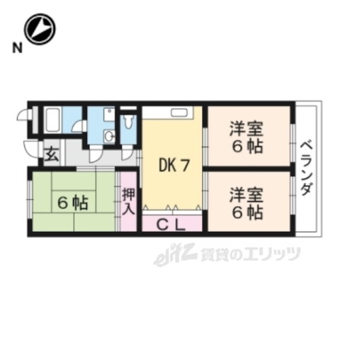 滋賀県甲賀市水口町貴生川１ 貴生川駅 3DK マンション 賃貸物件詳細