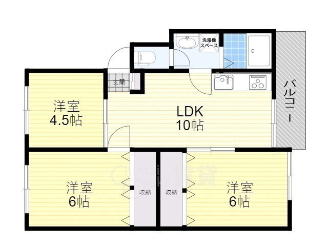 大阪府池田市八王寺１ 池田駅 3LDK マンション 賃貸物件詳細