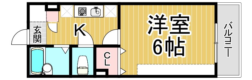 兵庫県西宮市高木西町 西宮北口駅 1K アパート 賃貸物件詳細