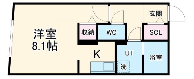 愛知県岡崎市羽根町字若宮 岡崎駅 1K マンション 賃貸物件詳細
